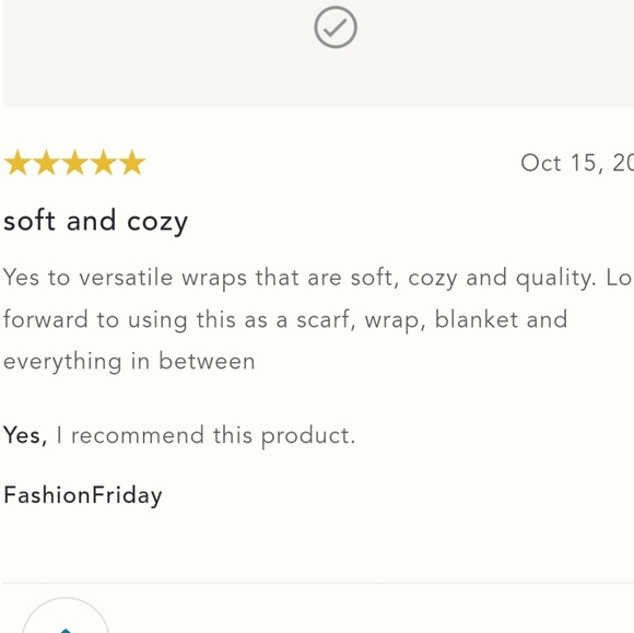 Anthropologie Plaid Fringe Wrap - Picture 9 of 12